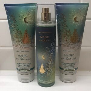 NWT!BBW Magic in the Air Body Cream & Fine Fragrance Mist